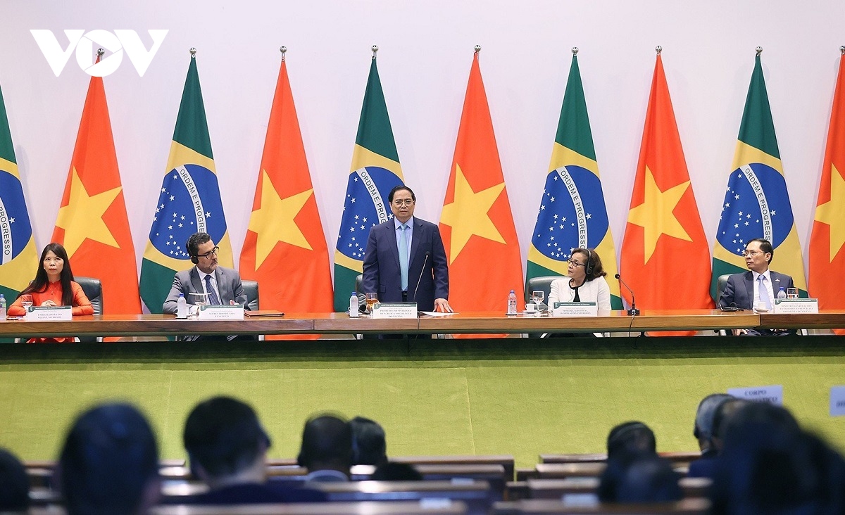 Thúc đẩy mạnh mẽ quan hệ Việt Nam - Brazil vươn lên tầm cao mới